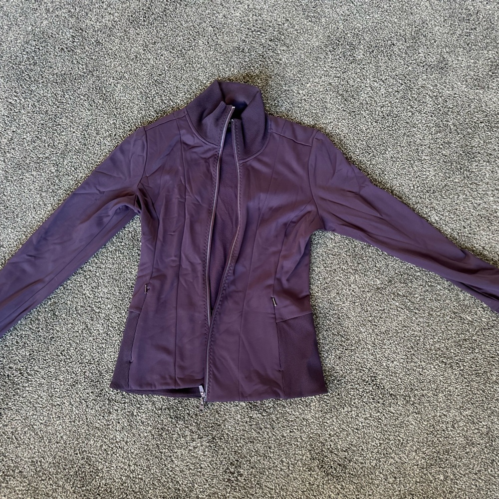 Athleta purple athletic jacket size M